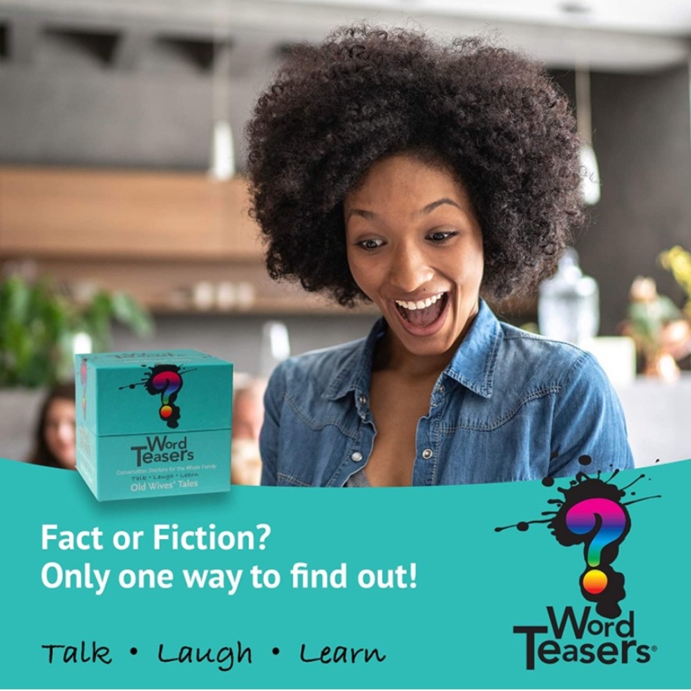 NEW Word Teasers Conversation Starters for Whole Family Old Wives Tales